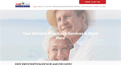 Desktop Screenshot of maxcare-pharmacy.com