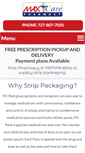 Mobile Screenshot of maxcare-pharmacy.com